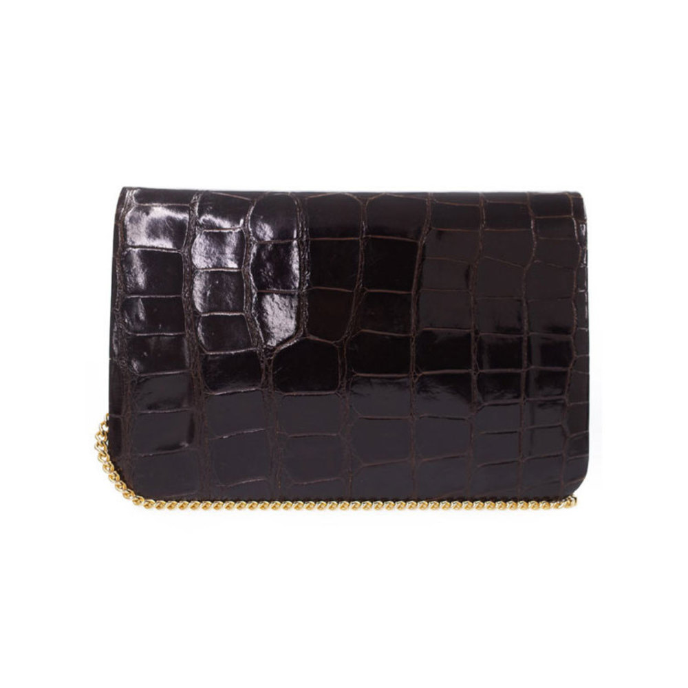 Christian Dior Crocodile Chain Shoulder Bag - Picture 2 of 7